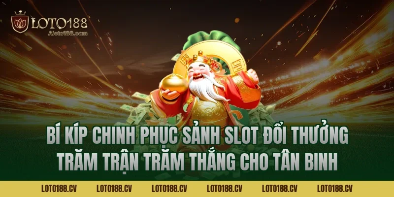 Bí kíp chinh phục sảnh slot đổi thưởng trăm trận trăm thắng cho tân binh