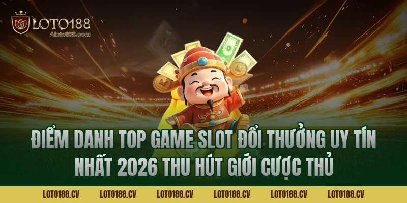 Điểm danh top game slot đổi thưởng uy tín nhất 2026 thu hút giới cược thủ