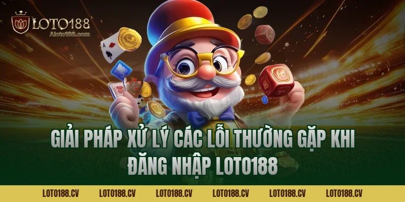 Giải pháp xử lý các lỗi thường gặp khi đăng nhập LOTO188