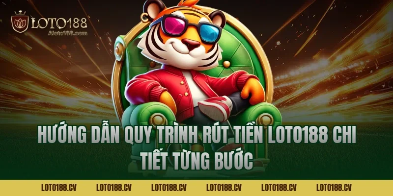 Hướng dẫn quy trình rút tiền LOTO188 chi tiết từng bước