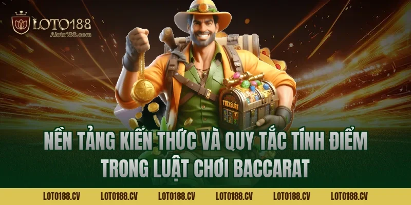 Nền tảng kiến thức và quy tắc tính điểm trong luật chơi baccarat