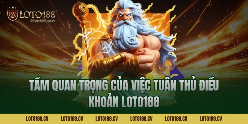 Tầm quan trọng của việc tuân thủ điều khoản LOTO188